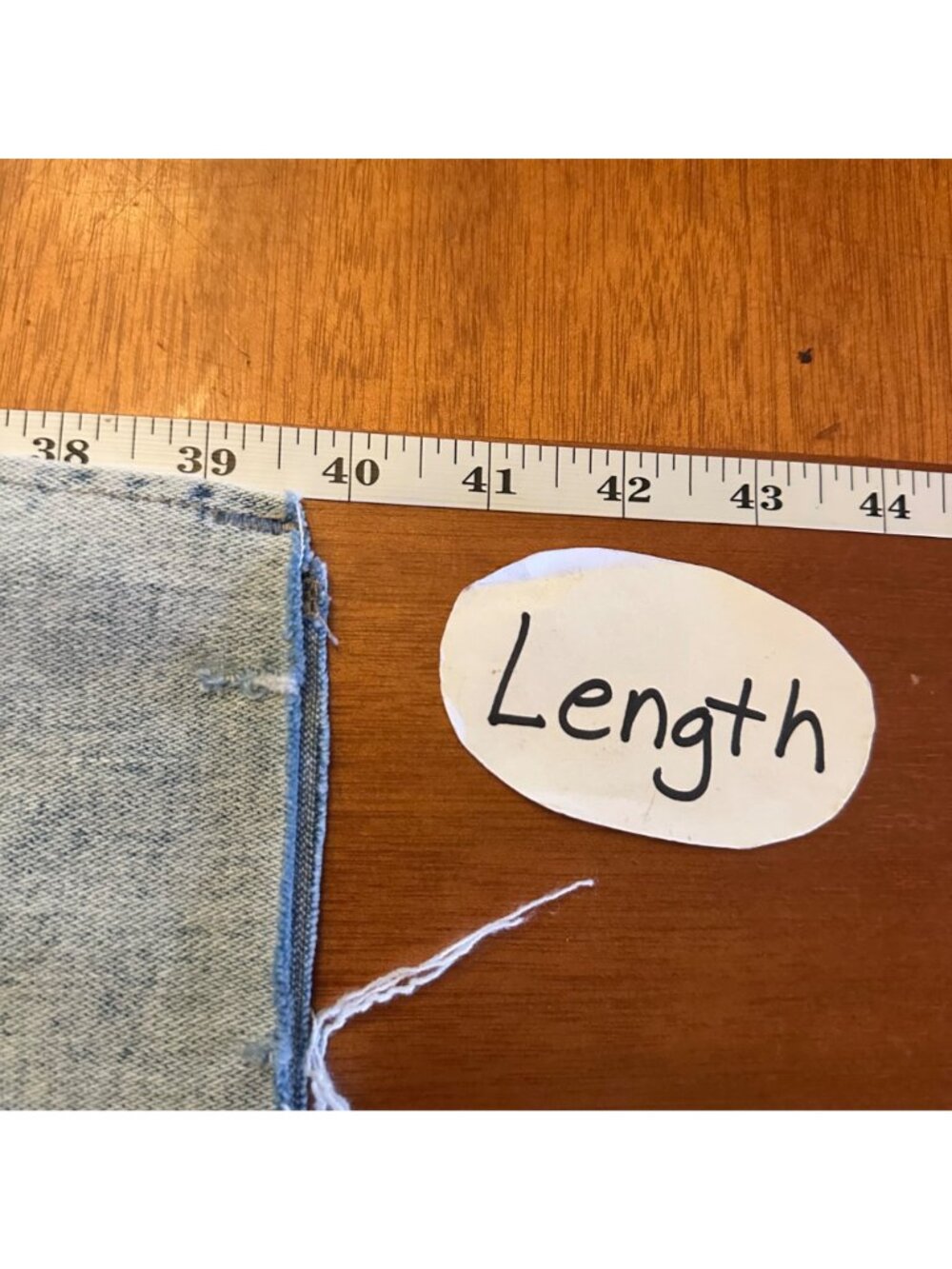 Old Navy High-Rise O.G. Straight Ankle Distressed Light Wash Jeans Size 16 - Picture 5 of 9